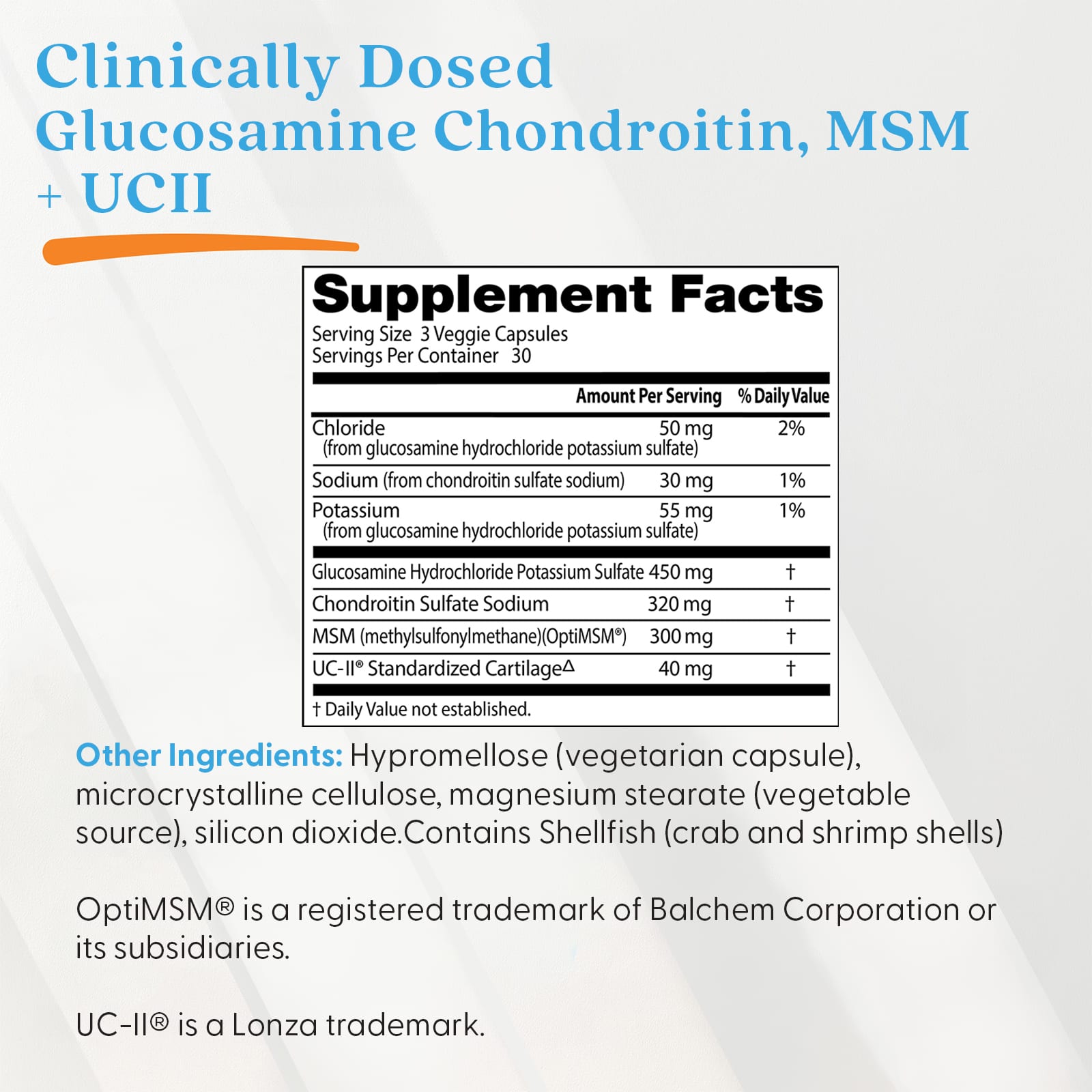 Doctor's Best - Glucosamin Chondroitin MSM