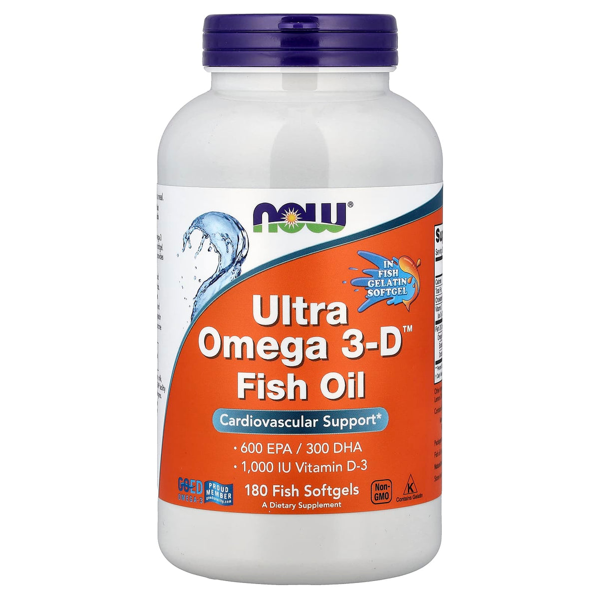 NOW Foods - Ultra Omega 3-D With Vitamin D-3