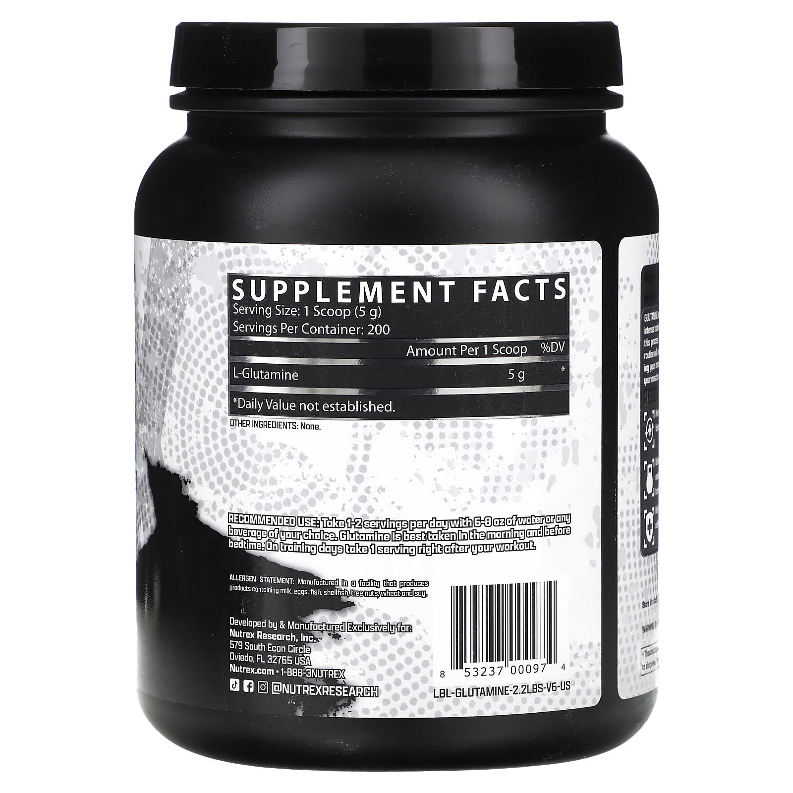 Nutrex - Research - Glutamine Drive