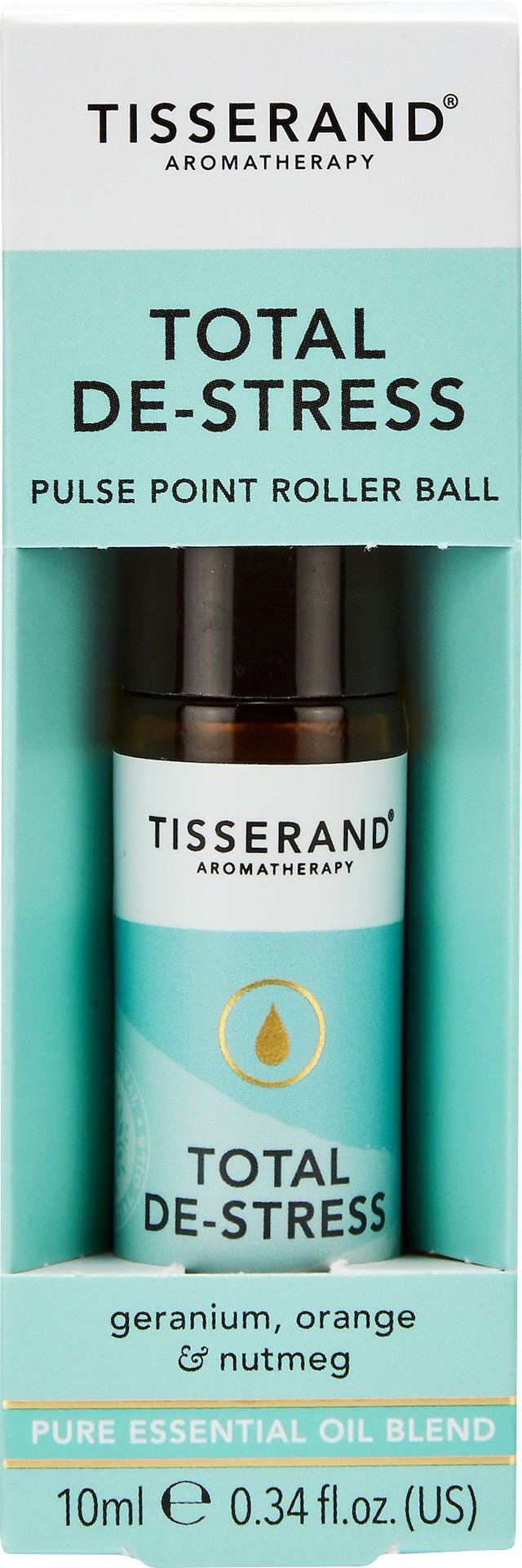 Tisserand Total De-Stress Pulse Point Roller framsida