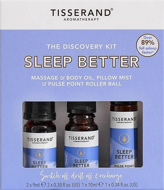 Tisserand Aromatherapy - Sleep Better Discovery Kit - 9ml x 2, 10ml