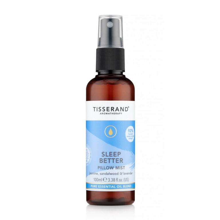 Sleep Better Kuddspray baksida med ingredienser