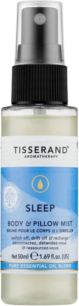 Tisserand Aromatherapy Sleep Body & Pillow Mist baksida