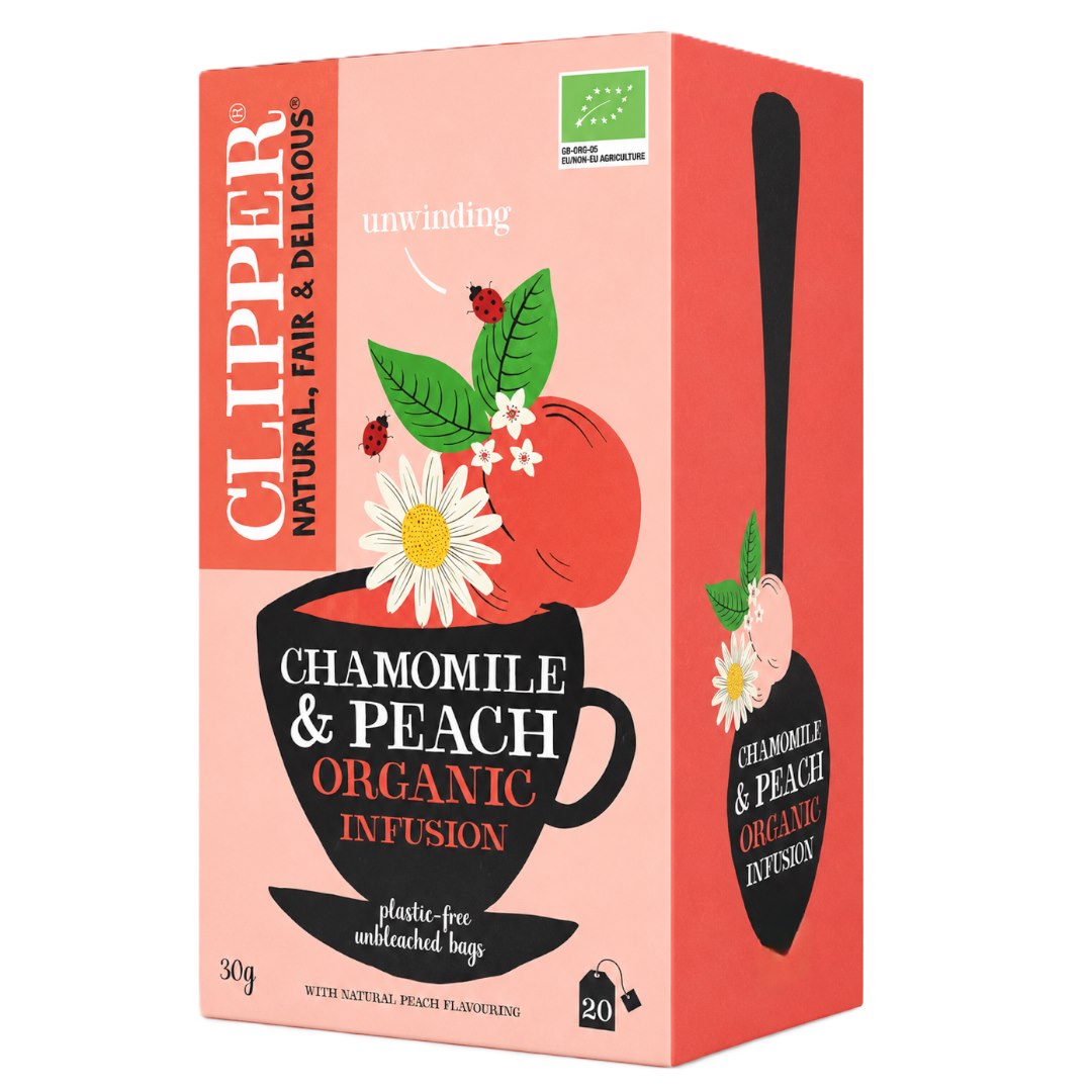CLIPPER - Organic Chamomile & Peach
