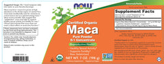 Now Foods - Maca 6:1 Concentrate, Pure Powder - 198g