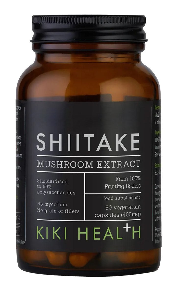 KIKI Health - Shiitake Extract - 400mg, 60 Vcaps