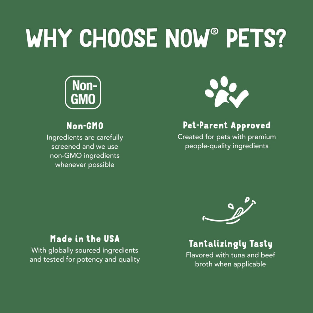 NOW Foods L-Lysine For Cats dosering