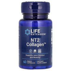 Life Extension NT2 Collagen baksida näringsfakta