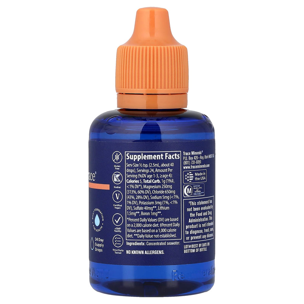 Concentrace Trace Mineral dosering instruktioner