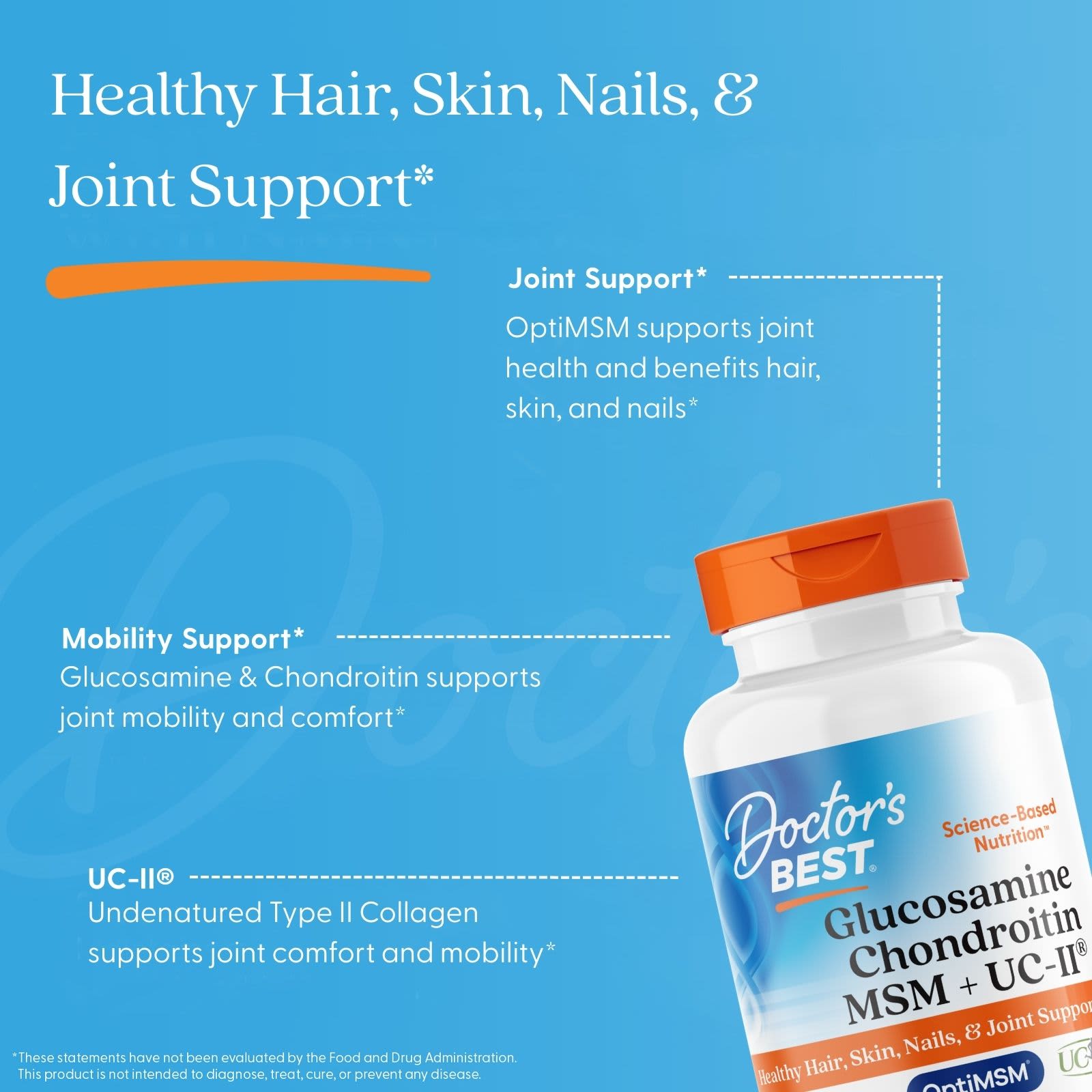 Doctor's Best - Glucosamin Chondroitin MSM