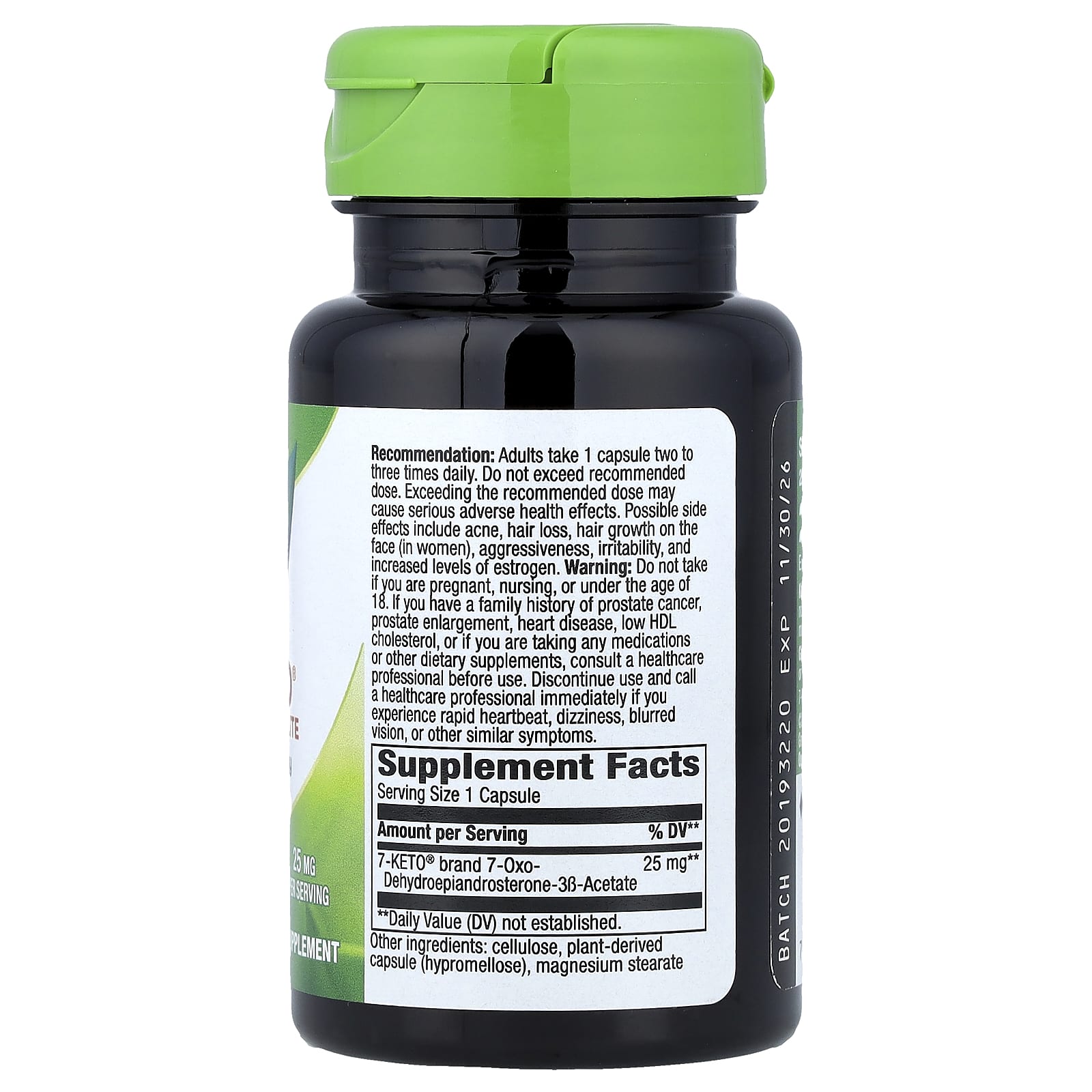Nature's Way - 7-KETO DHEA Metabolite - 60 Caps