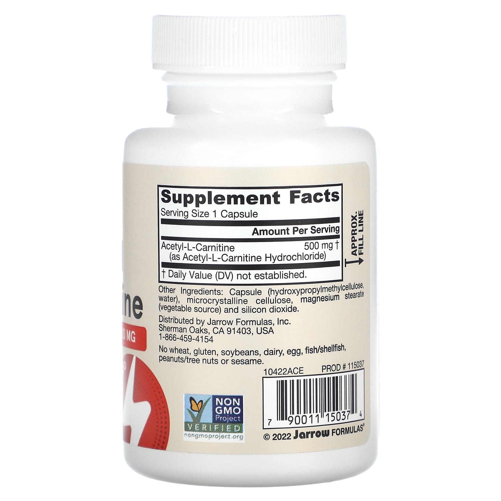 Jarrow Formulas - Acetyl L-Carnitine