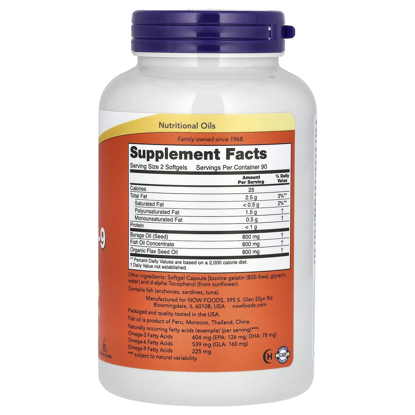 Now Foods - Super Omega 3-6-9