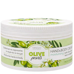 Tango Hand And Body Cream baksida med innehållsinformation
