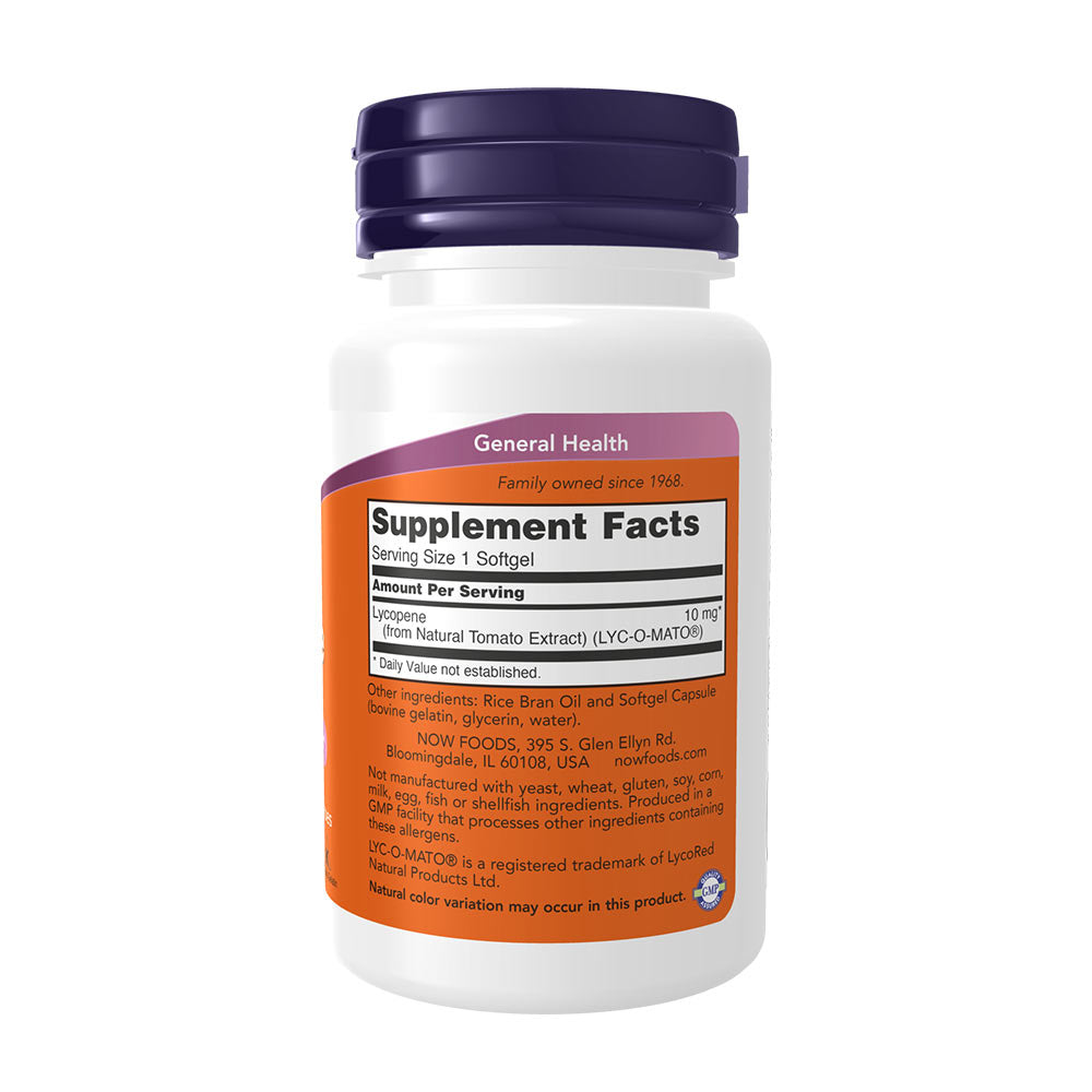 NOW Foods - Lycopeeni - Antioksidanttituki