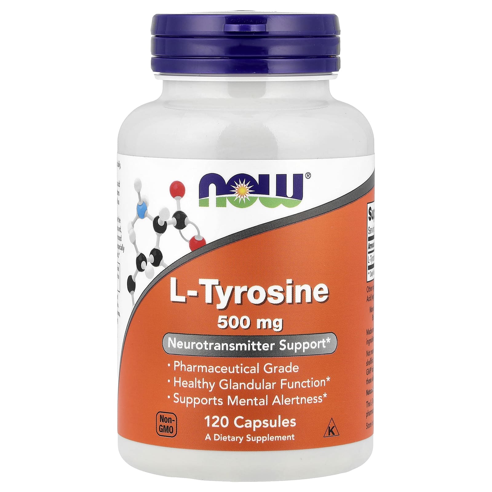 NOW Foods - L-Tyrosine - Amino Acid