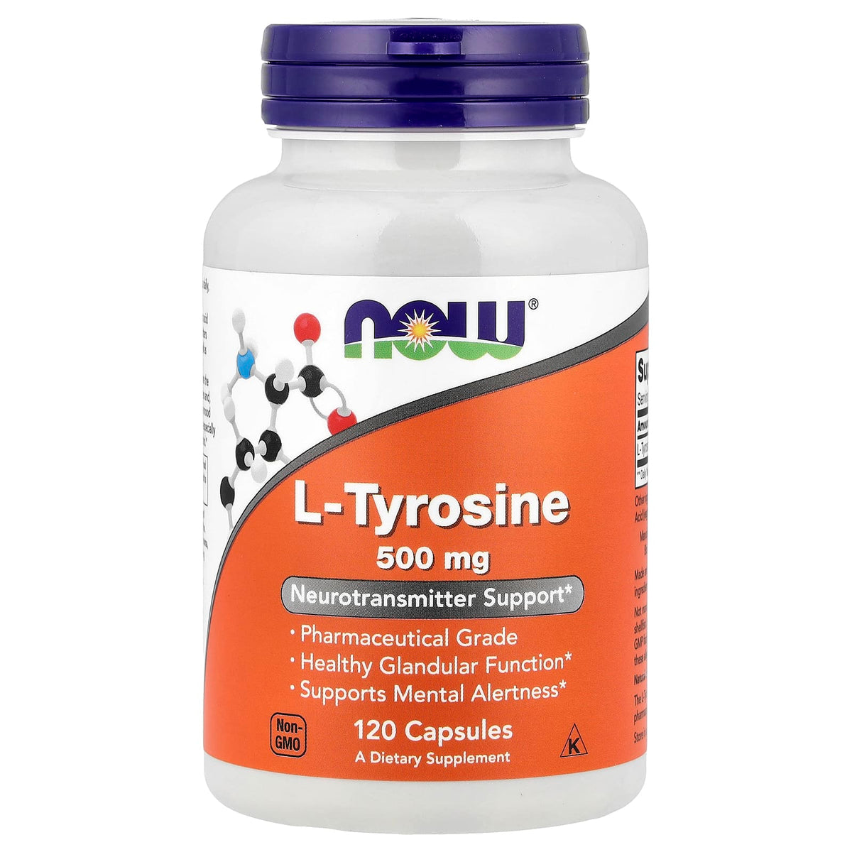 NOW Foods - L-Tyrosine - Amino Acid