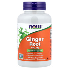Ginger Root 550mg baksida näringsfakta
