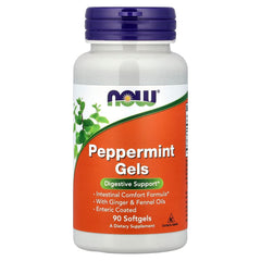 Peppermint Gels baksida näringsfakta