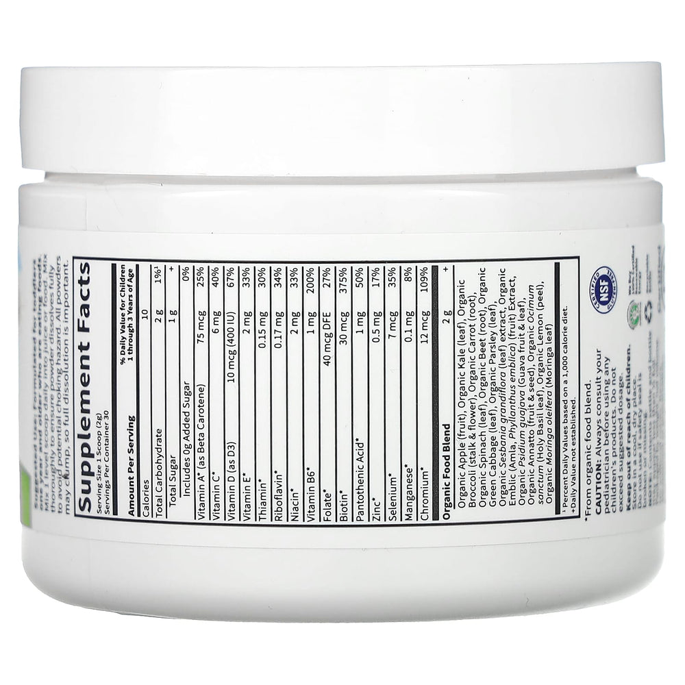 Garden Of Life Kids Multivitamin Powder näringsfakta