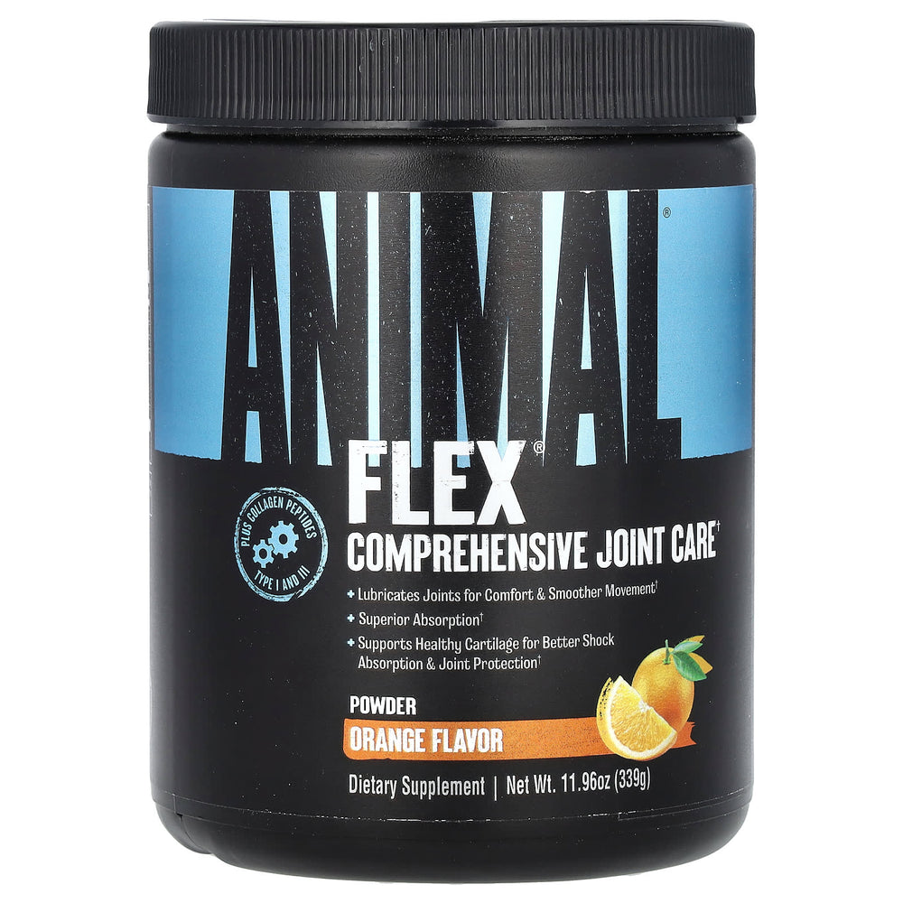 Animal Flex baksida med näringsfakta