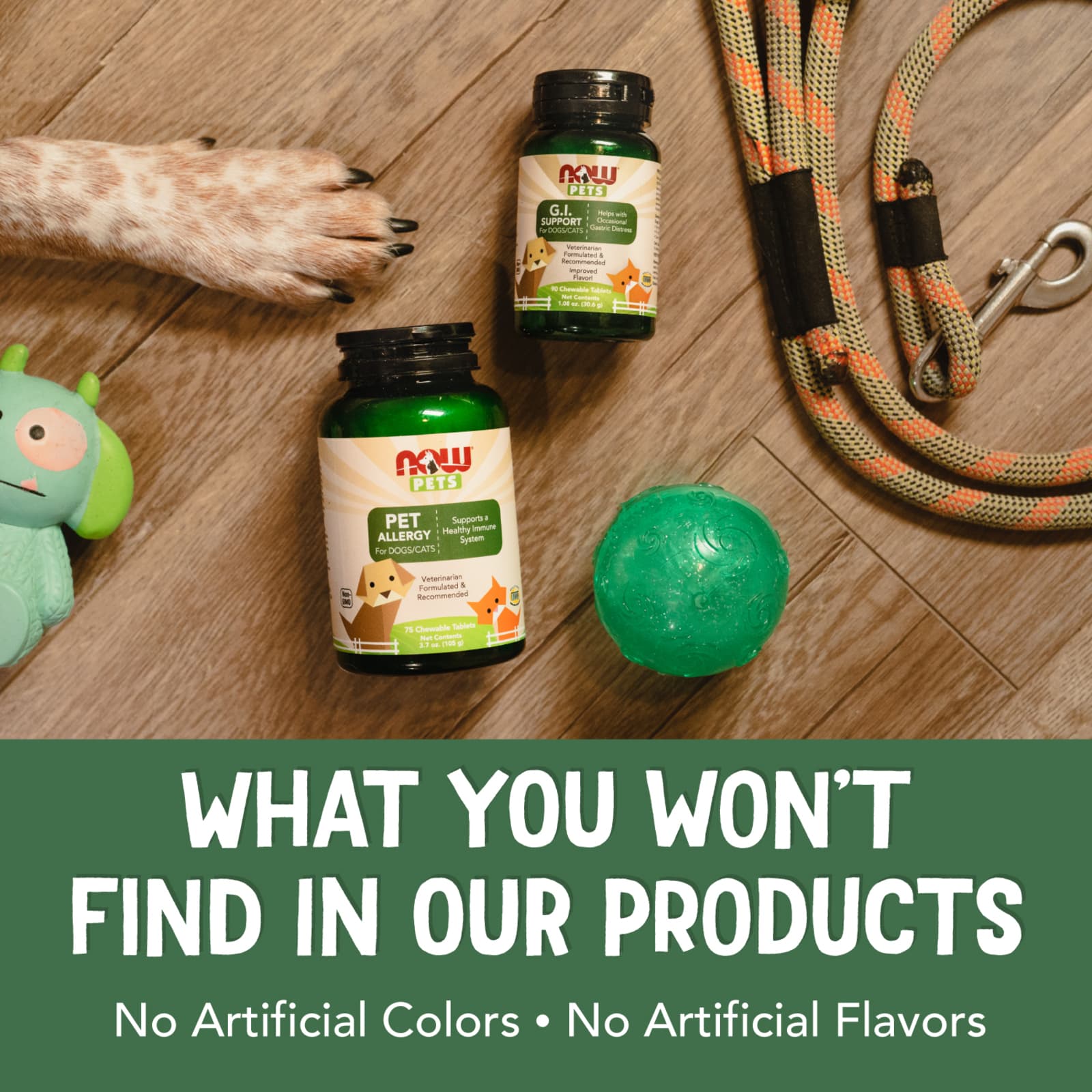 Now Foods - L-Lysin til Katte