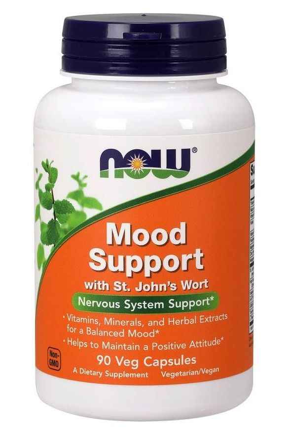 NOW Foods - Mood Support with St. John's Wort - 90 vcaps