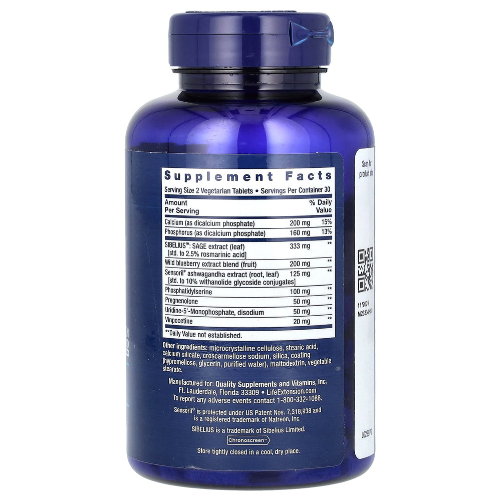 Cognitex Elite – Pregnenolone näringsfakta