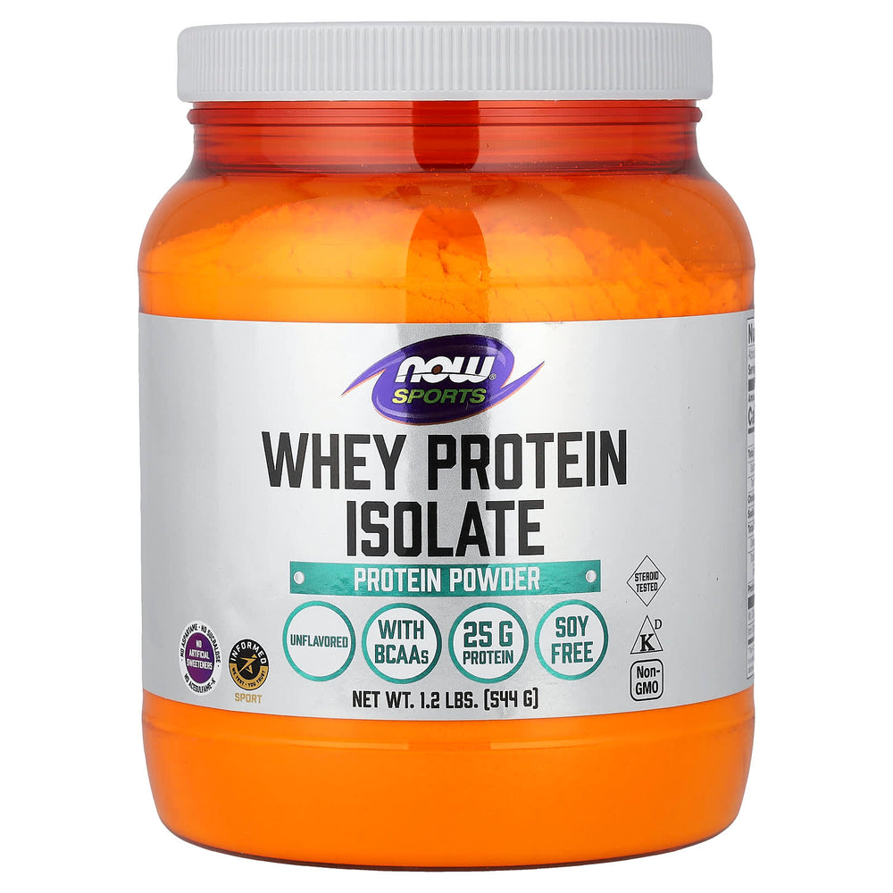 NOW Foods Vassleprotein Omakad baksida