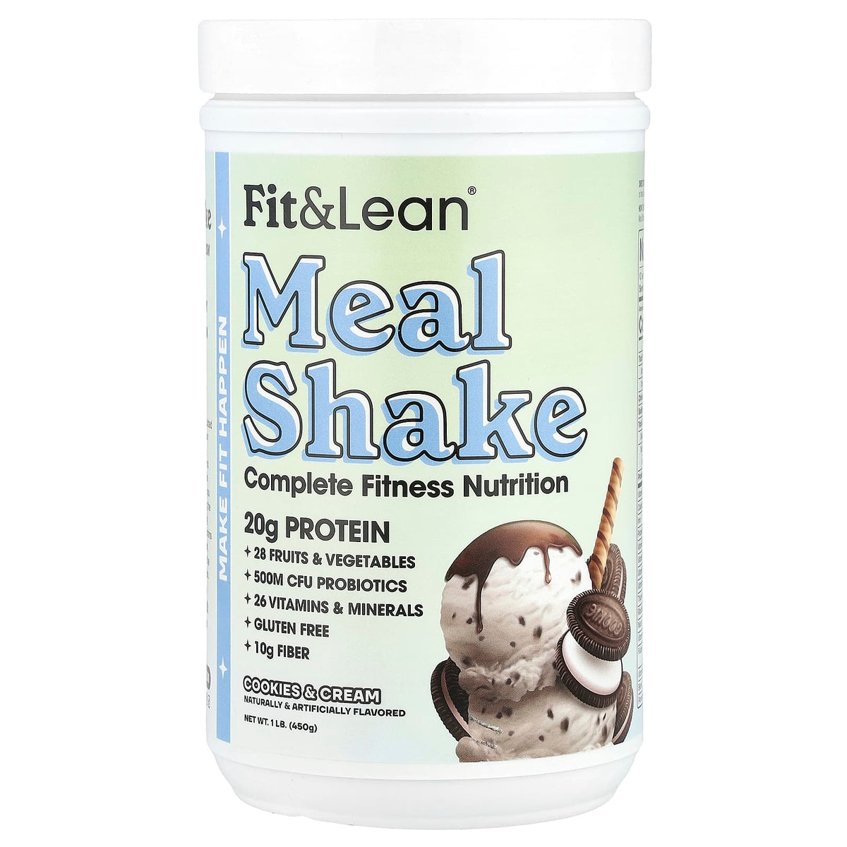 Fit & Lean - Keksit ja kerma - 453g