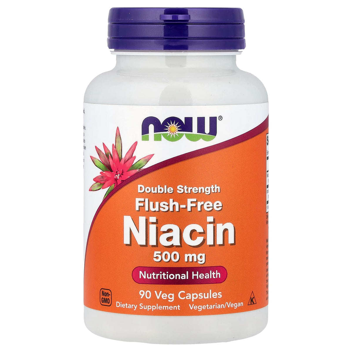 Flush-Free Niacin 500 mg förpackning detalj