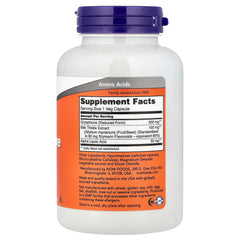 NOW Foods Glutathione ingredienser etikett