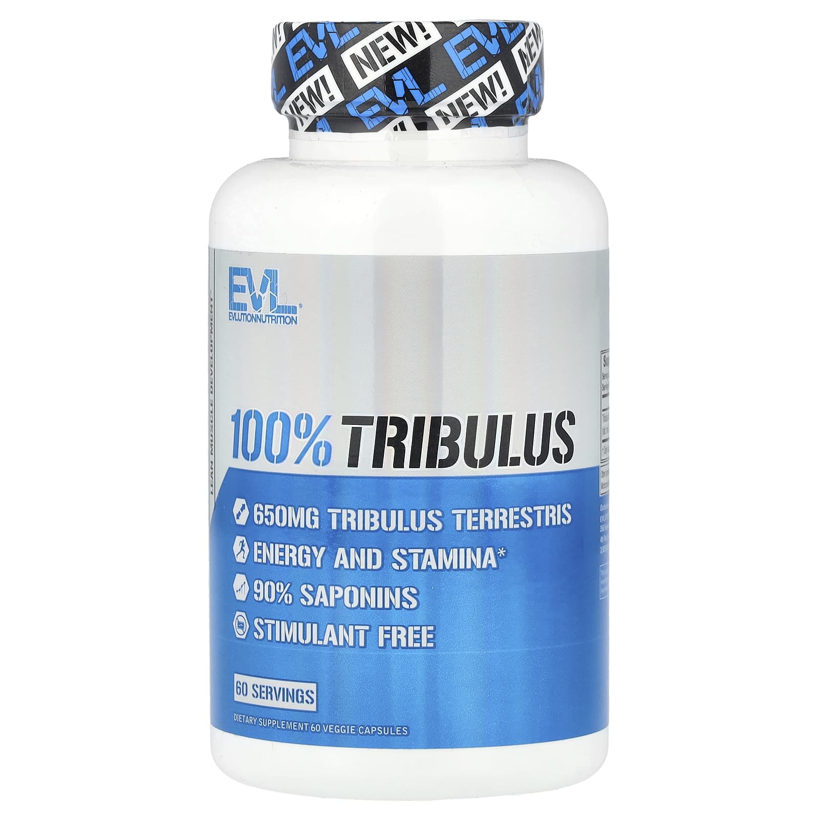 EVLution Nutrition - 100% Tribulus - 60 Vcaps