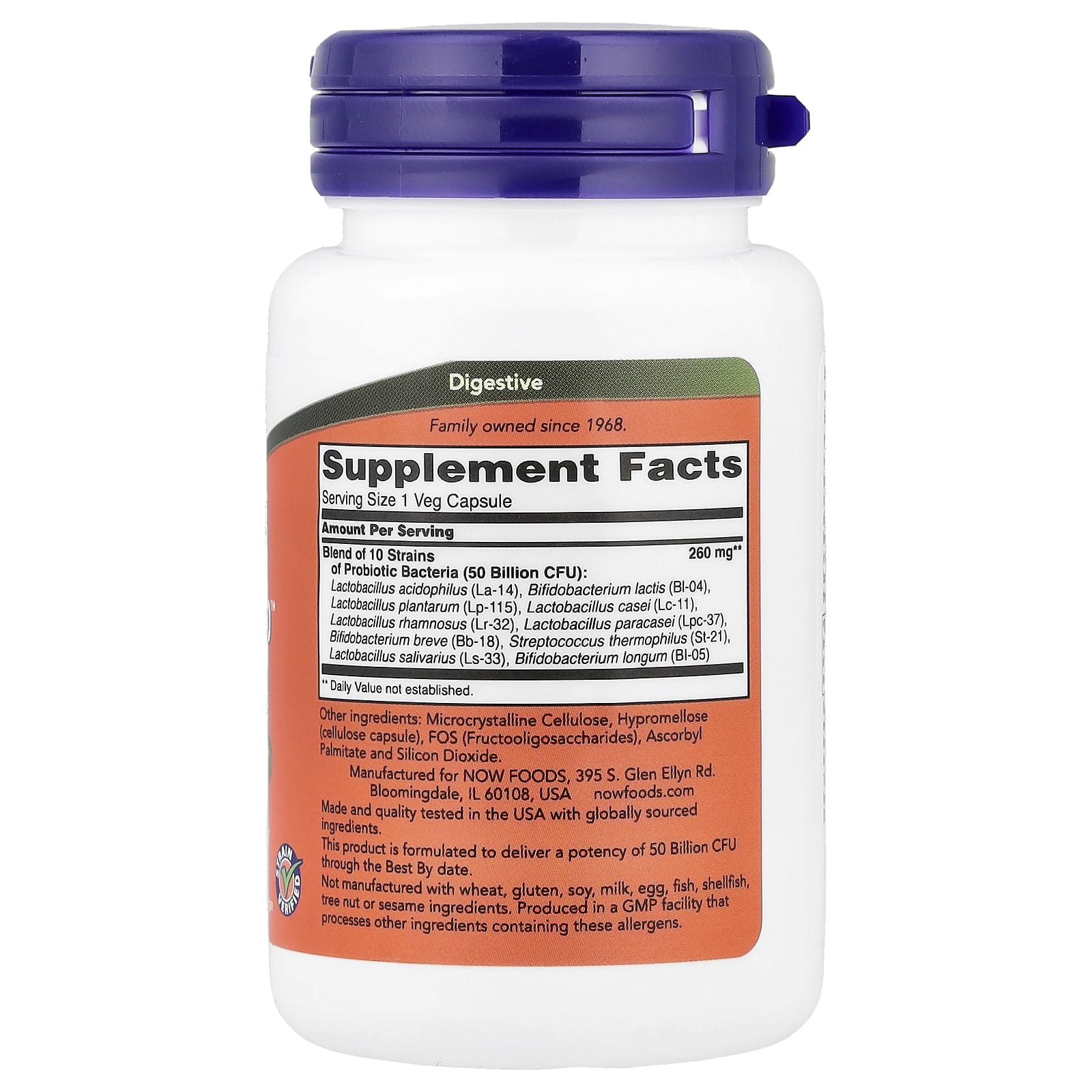 Probiotic-10 öppen burk