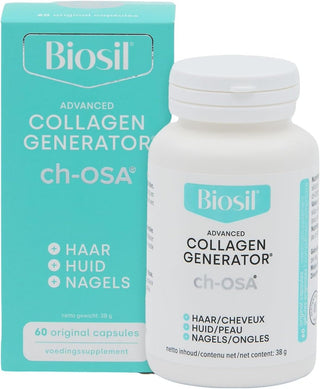 Biosil Advanced Collagen Generator baksida näringsfakta