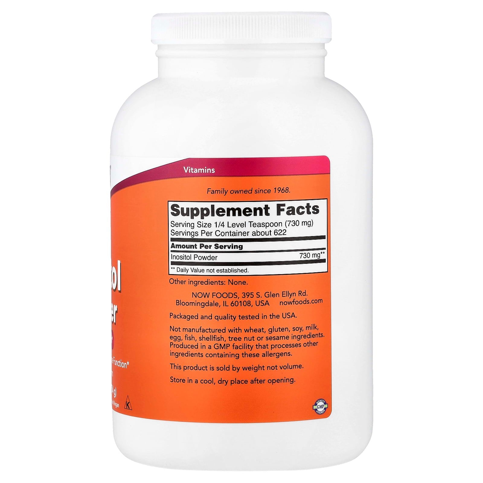 Now Foods - Inositol Powder