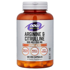 Now Foods - Arginine & Citrulline