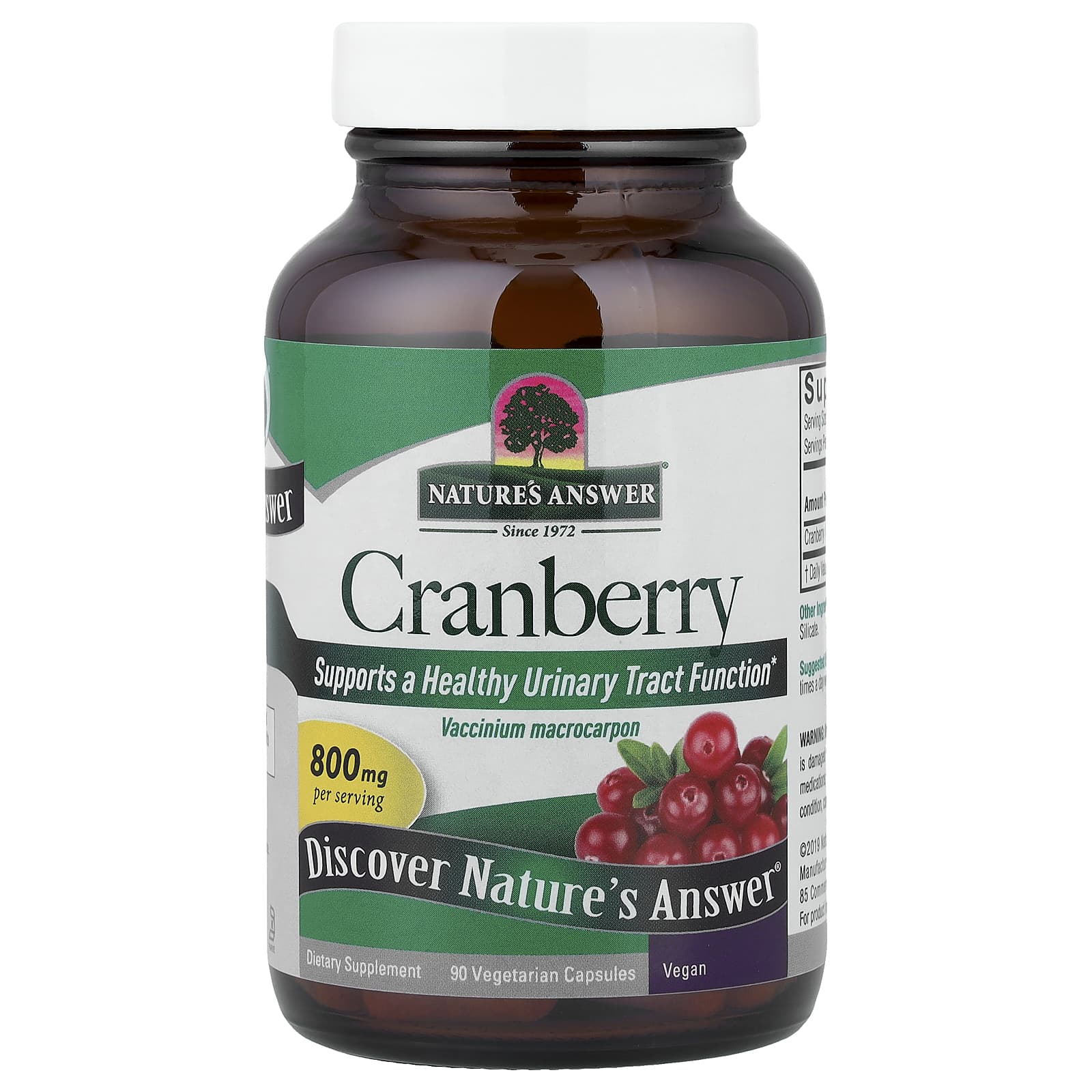 Nature's Answer Cranberry Extract öppen förpackning