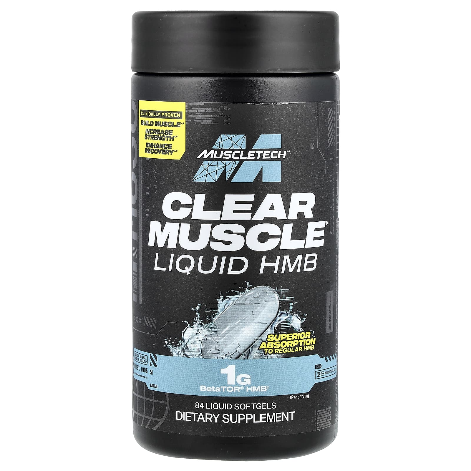 Muscletech - Clear Muscle - 84 Kapsler