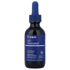 Liquid Ionic Chlorophyll baksida med näringsfakta