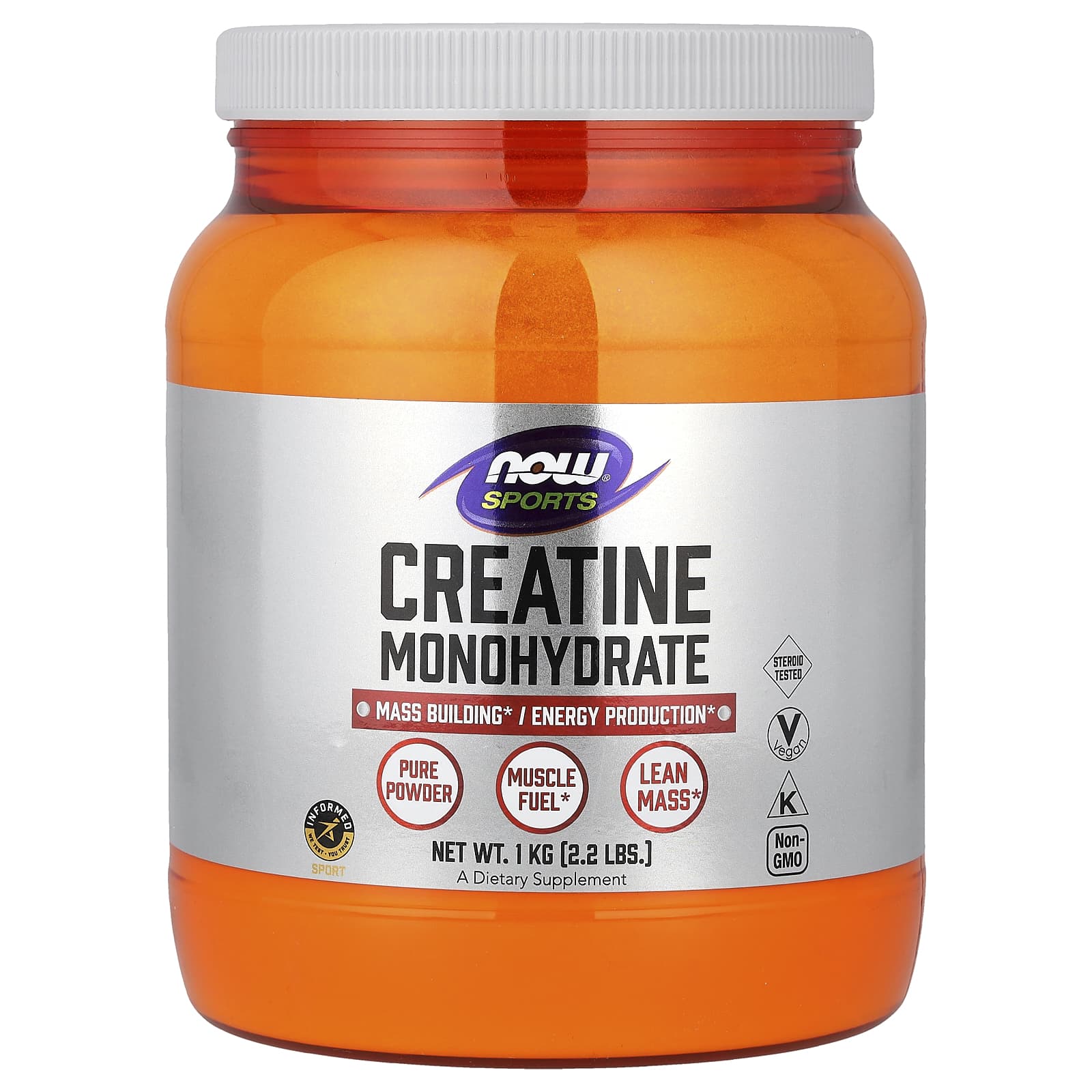 Now Foods - Kreatiinimonohydraatti