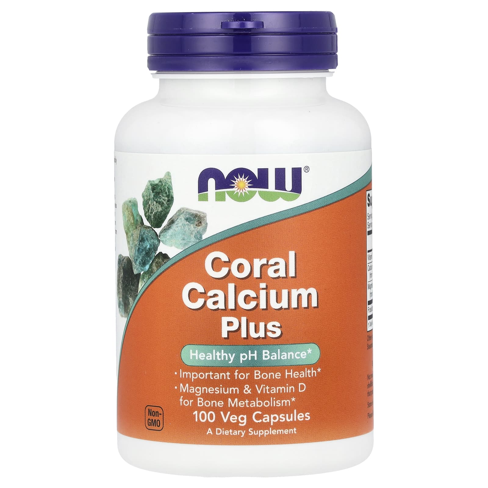 Now Foods - Coral Calcium Plus - 100 Caps