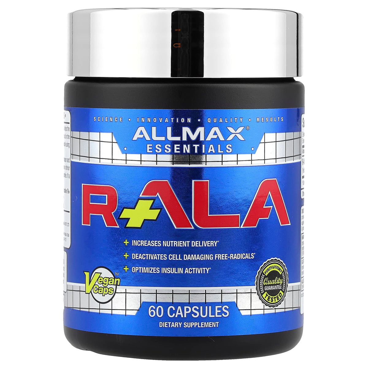 Allmax R+Ala Complex baksida näringsfakta