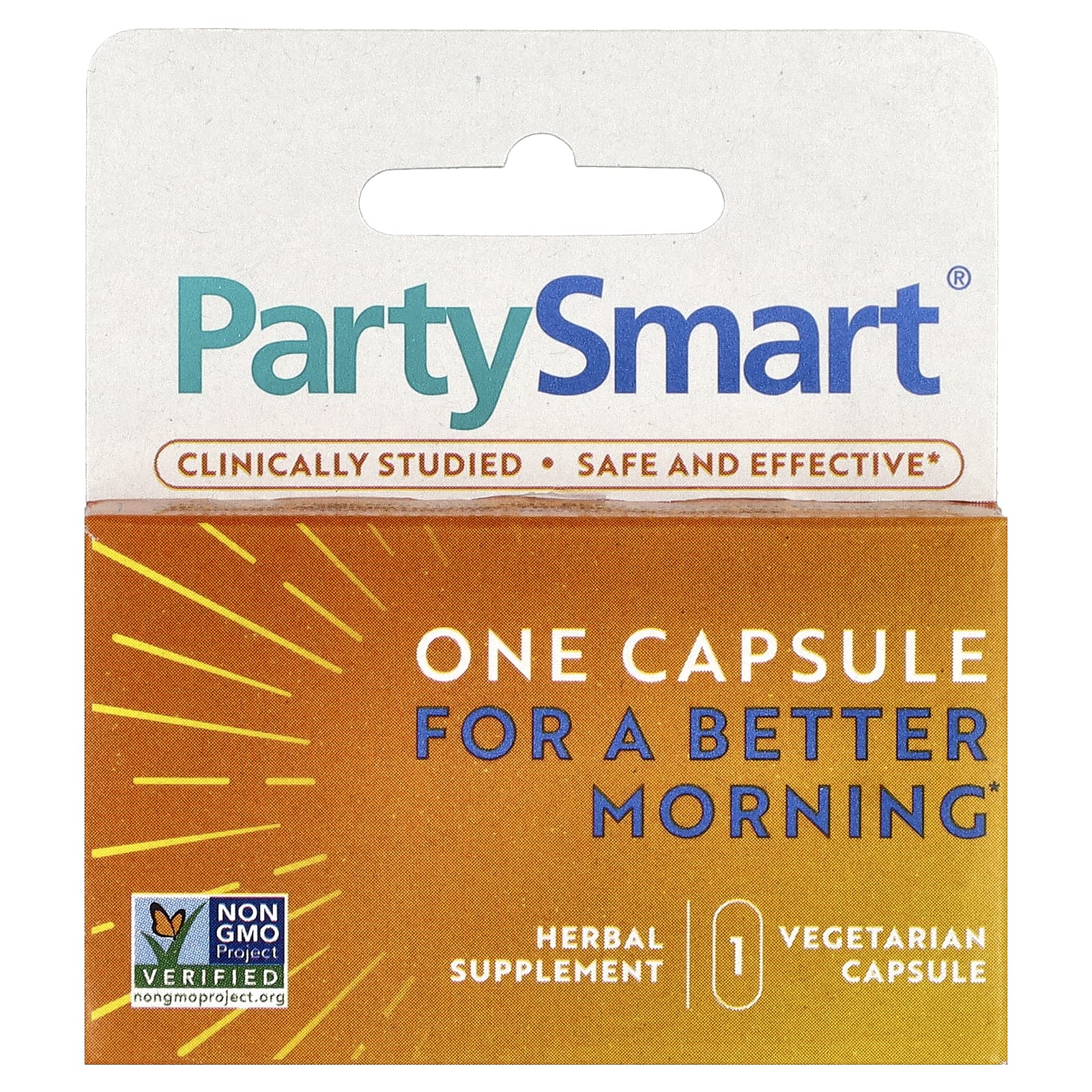 PartySmart ingredienser etikett