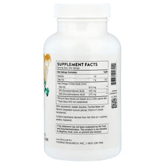 Thorne Super EPA ingredienser etikett