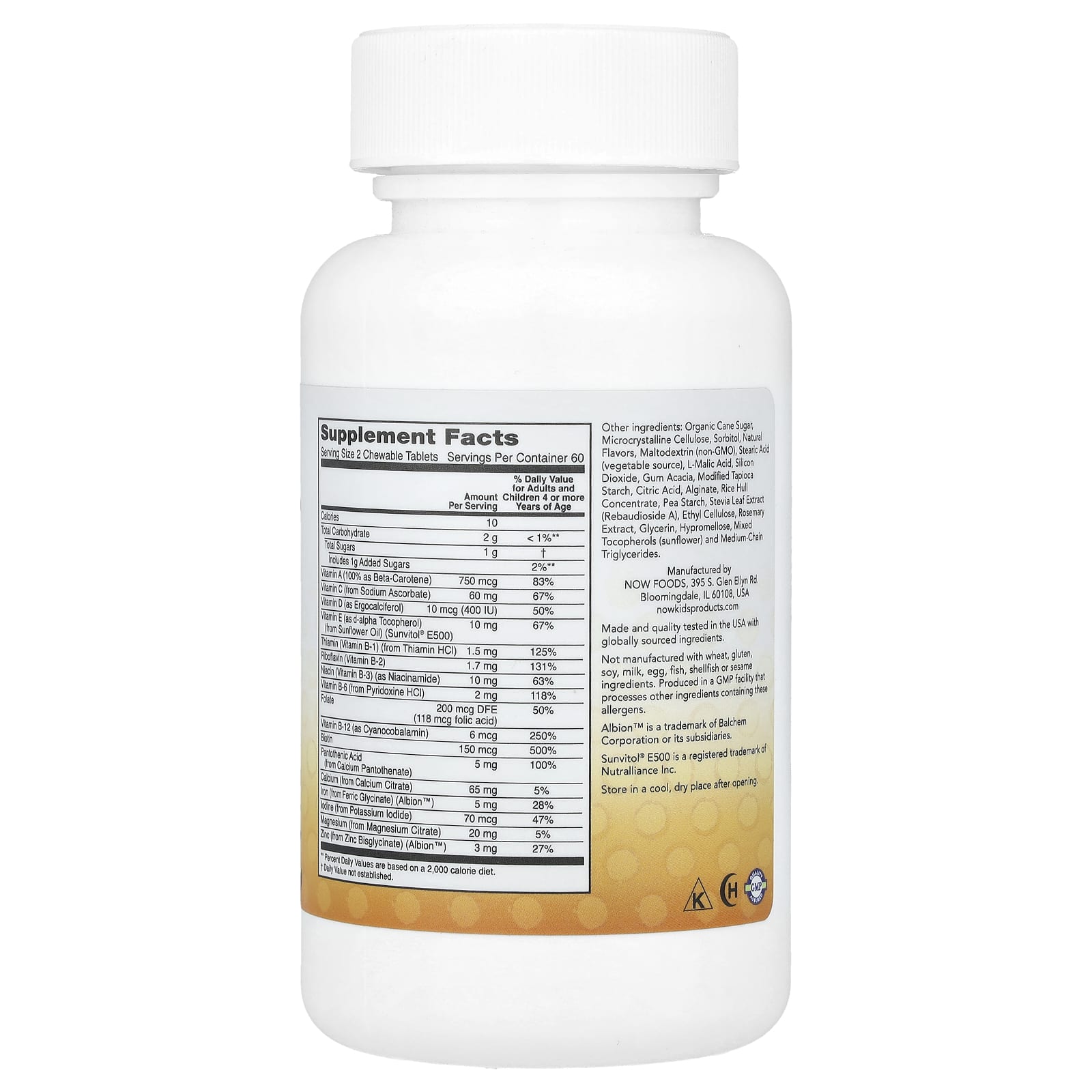 NOW Foods - Kid Vits - Children's Multivitamin