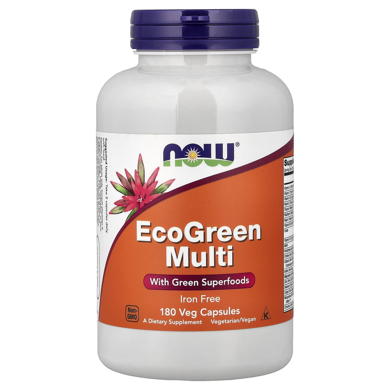 EcoGreen Multi baksida näringsfakta