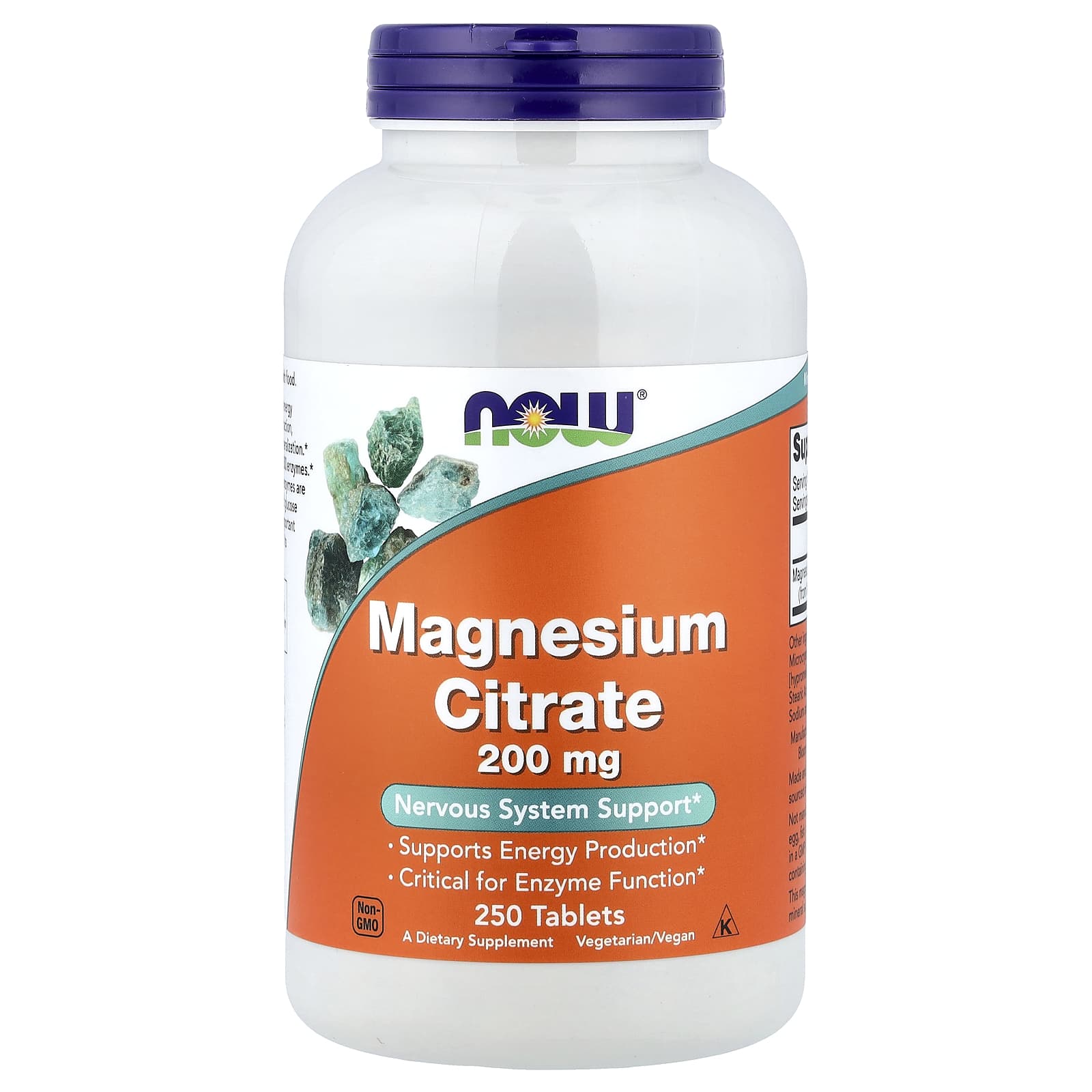 Now Foods - Magnesium Citrate