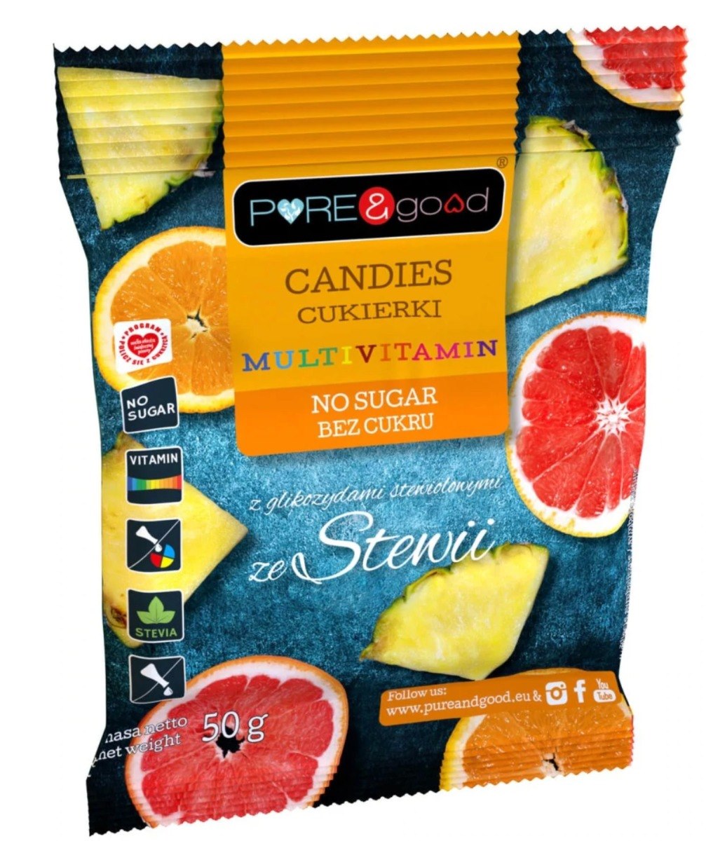 PURE & good - Sokeriton monivitamiini karkit
