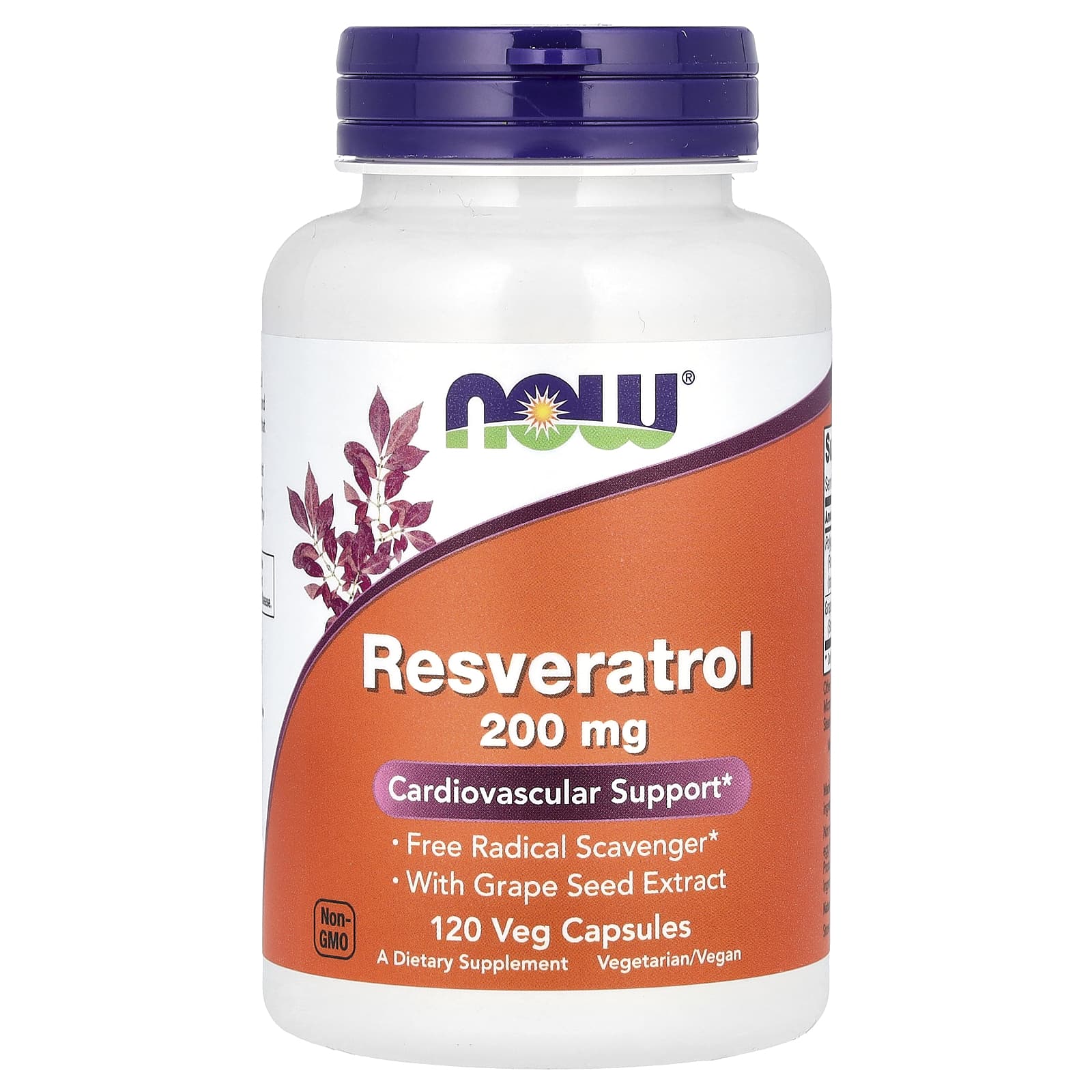 Natural Resveratrol 200 mg - framsida